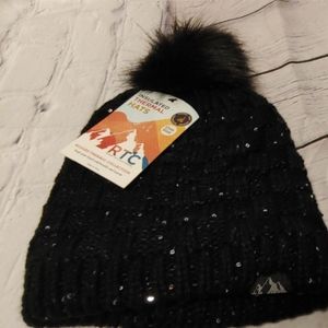 RTC. Insulated. Thermal Hats.  Black SALE $